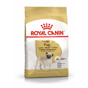 Royal Canin Pug Adult Корм сухой для взрослых собак породы Мопс от 10 месяцев, 1,5 кг