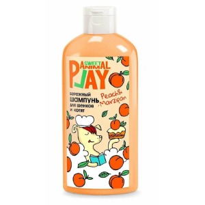 Animal Play Sweet шампунь бережный для щенят и котят (персиковый марципан) 300мл