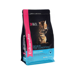 Eukanuba CAT Adult +7 сухой корм для кошек старше 7 лет (птица) 400гр