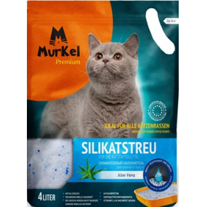 Murkel Наполнитель силикагелевый Алое вера, 1,8кг (4л)