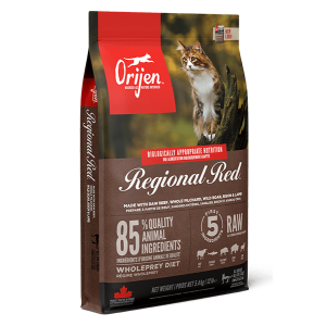 Orijen Regional Red Корм сухой беззерновой для взрослых кошек, 340г