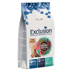 Exclusion Monoprotein Noble Grain Sterilized Cat сухой корм (Тунец), 12кг