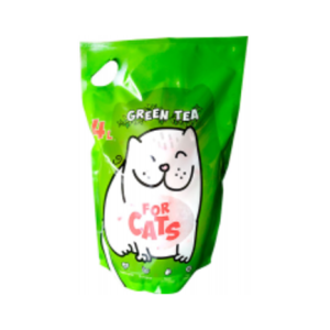 FOR CATS Наполнитель силикагелевый (зеленый чай)