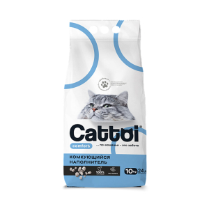 Cattoi Comfort Наполнитель минеральный комкующийся,10кг