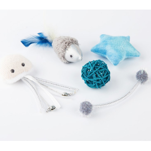 Игрушка Petpark для кошек Космический сет с кошачьей мятой (5 шт в комплекте)