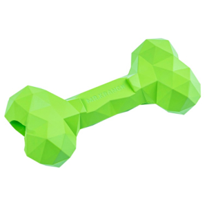 Игрушка Mr.Kranch для собак Кость дентальная Diamond, зелёная,с ароматом курицы, 20 см