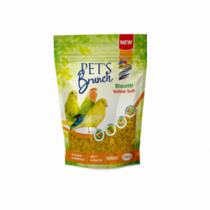 Pet's Brunch Biscotti Fruits Soft Корм сухой для птиц всех видов (функциональный десерт), 230г