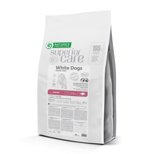 Natures Protection SC white Dogs white fish сухой корм для щенков всех пород с Белой рыбой 10кг