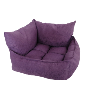 Лежанка - диван "Релакс"  для животных "Happy Friends", мебельная ткань, 50*50*35(18) см.