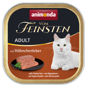 Animonda Vom Feinsten Консервы для кошек (куриная печень), 100г