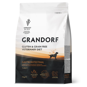 Grandorf  VET DOG GASTROINTESTINAL сухой корм для собак диетический, при острых расстройствах пищеварения на основе бескостной индейки 3кг