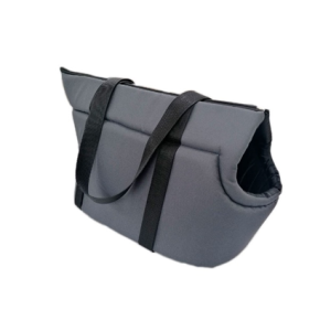 Сумка-переноска №2 Happy Friends ПВХ+подкладка серая 53*25*24см stm 350