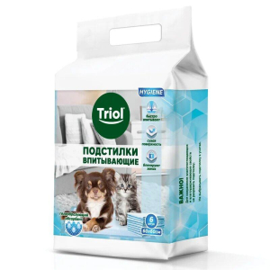 Triol Подстилки впитывающие серия HYGIENE 600*600мм (уп.6шт.)