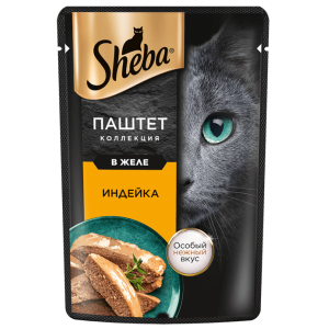 Шеба Плежер Паштет с индейкой, 75г