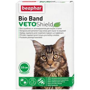Beaphar Bio Ошейник для кошек и котят от 2-месяцев (от блох, клещей и комаров)