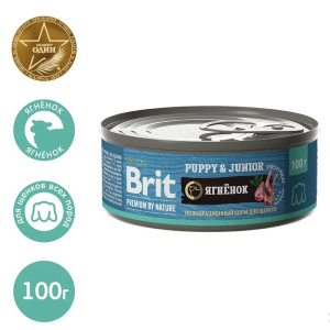 Brit Консерва для щенков (ягненок), 100г