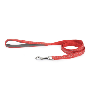Camon Поводок для собак (красный с узором ромбик), 2х120см