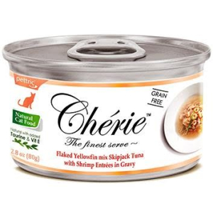Pettric Cherie консервы для кошек Тунец с креветкой