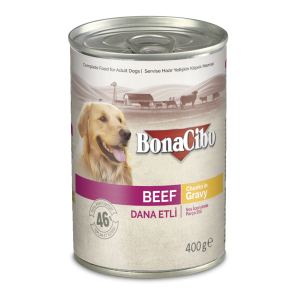 Bonacibo консерва для всех пород (говядина), 400гр годен до 30.04.2027