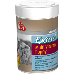 8in1 Excel Multi Vitamin Puppy Витаминно-минеральная добавка для щенков, 100таб