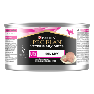 Purina Veterinary Diets UR Консерва для кошек с болезнями нижних отделов мочевыводящих путей (индейка), 195г
