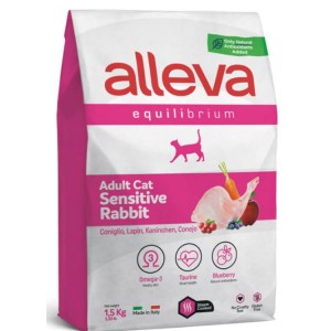 Alleva Equilibrium Корм сухой для кошек (кролик), 1,5кг