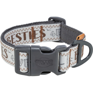 Ошейник "TRIXIE" для собак "BE NORDIC", M–L: 40–60 cм/38 мм, текстиль, пластик, серый