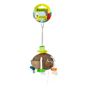 Bambini Pets игрушка для крупных попугаев "Кокосик" 30 см