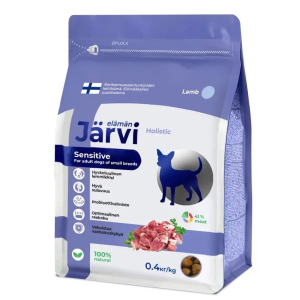 Jarvi сухой корм  для собак  взрослых мелких пород с чувствительным пищеварением с ягненком 400гр