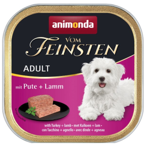 Animonda Vom Feinsten Консервы для собак (индейка, ягненок), 150г