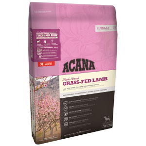 Acana Grass-Fed Корм беззерновой для щенков и взрослых собак (ягненок), 17кг