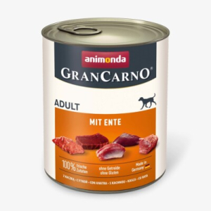 Animonda Gran Carno Adult консервы для собак с уткой 800гр