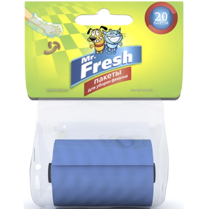 Mr.Fresh пакеты для уборки фекалий (20шт)
