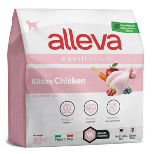Alleva Equilibrium Корм сухой для котят (курица), 0,4кг