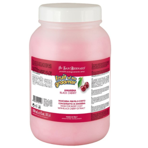 ISB Fruit of the Groomer Black Cherry Восстанавливающая маска для короткой шерсти с протеинами шелка,3 л