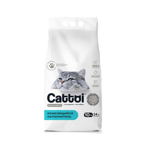 Cattoi Extra Comfort Наполнитель минеральный комкующийся,10кг