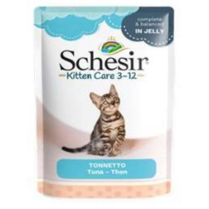 Schesir для котят от 3 до 12 месяцев (тунец), 85 гр