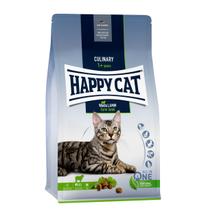 Happy Cat Корм сухой для взрослых кошек (пастбищный ягненок), 300г