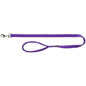 Поводок "TRIXIE" для собак "Premium Leash", нейлон (M–L), 1м/20мм, фиолет