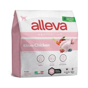 Alleva Equilibrium Корм сухой для котят (курица), 400гр