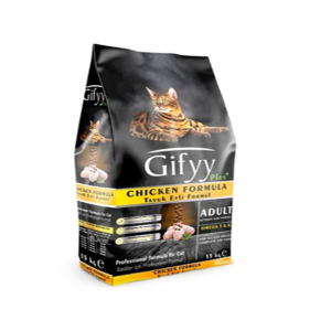 Gifyy Premium Adult Cat with Chicken Formula сухой корм для кошек (курица), 15кг