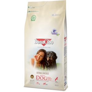 Bonacibo Adult Dog High Energy Для активных взрослых собак Высокой энергии (курочка, анчоус, рис), 4кг срок до 05.11.2025