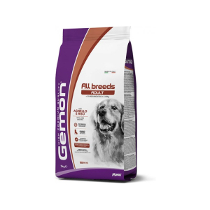 Gemon Dog All Breeds Adult сухой корм для собак с мясом ягнёнка и рисом  3кг