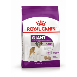 Royal Canin Giant Adult Корм сухой для взрослых собак очень крупных размеров от 18 месяцев, 15 кг