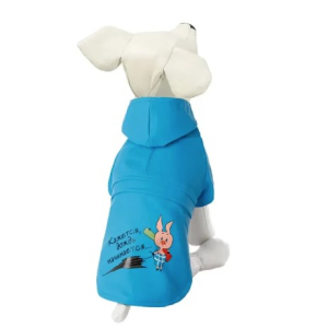 Triol СОЮЗМУЛЬТФИЛЬМ Попона-дождевик водостойкий "Зонтик" M, голубой, дл.изделия по спине 30см