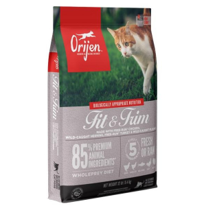 Orijen Корм сухой беззерновой для кошек с избыточным весом (курица, индейка, рыба), 1,8кг