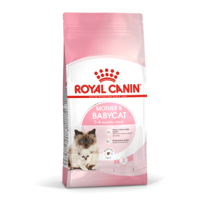 Royal Canin Mother&Babycat Корм для котят в период первой фазы роста и отъема,беременных и кормящих кошек,сухой, 2 кг