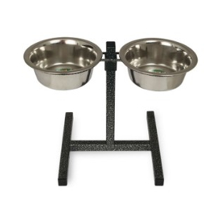 Комплект стойки с мисками 2*0,50л