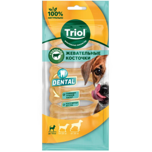 Triol DENTAL Косточки жевательные для собак