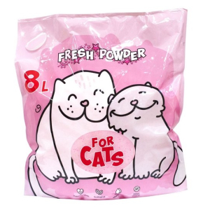 FOR CATS Наполнитель силикагелевый Fresh Powder (звездная пыль)